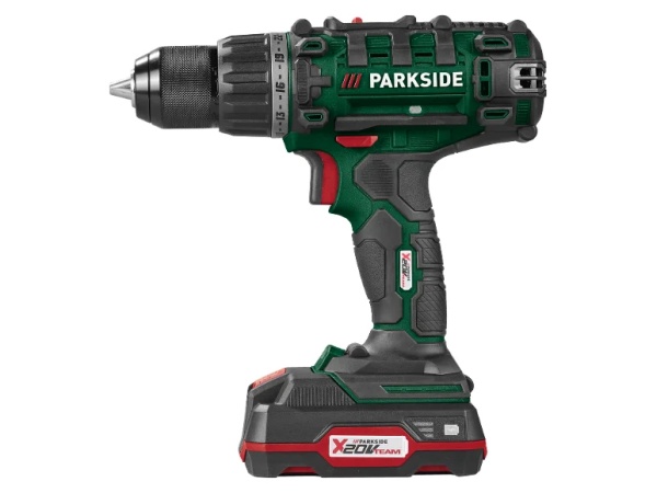 Masina de insurubat si gaurit PABS 20-LI G8 Parkside, include acumulator si incarcator - Img 2