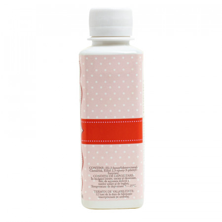 Parfum de rufe RED VELVET cu arome de Banana, Capsuna, Fructe rosii, Iasomie, Para, Piersica, Ylang Ylang, 200ml, 40 de spalari - Img 3