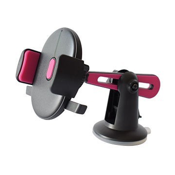 Suport auto cu brat robotic extensibil , prindere cu ventuza , Negru - Img 5