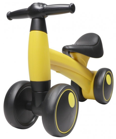 Bicicleta fara pedale, 4 roti, tricicleta luminite led si muzica, 1-3 ani - Img 2