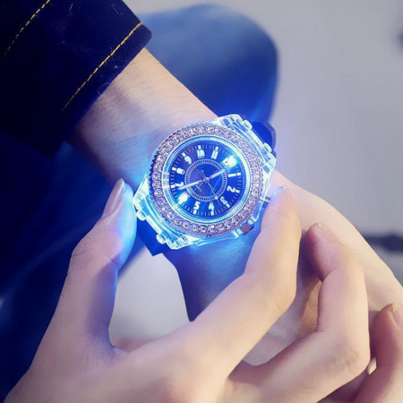 Ceas Activ LED - Jocuri de lumina 7 culori