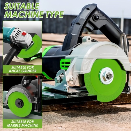 Disc Profesional 100mm pentru Taiat Sticla, Gresie, Faianta si Ceramica – Taiere de Precizie, Compatibil cu Flex si Alte Echipamente de Taiere - Img 3