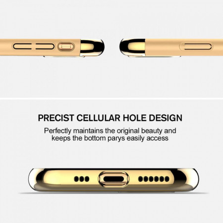 Husa Apple iPhone 11 PRO, Elegance Luxury 3in1 Gold