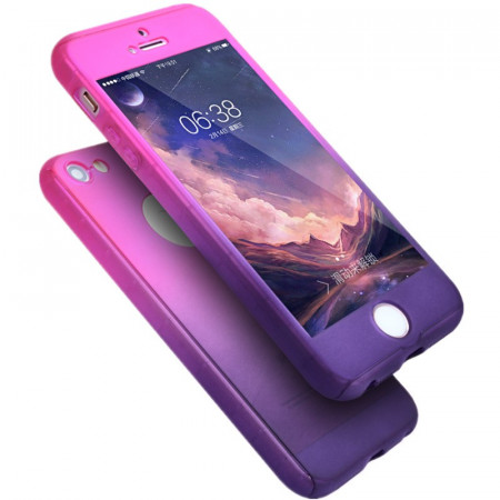 Husa Apple iPhone 8, FullBody Elegance Luxury Degrade