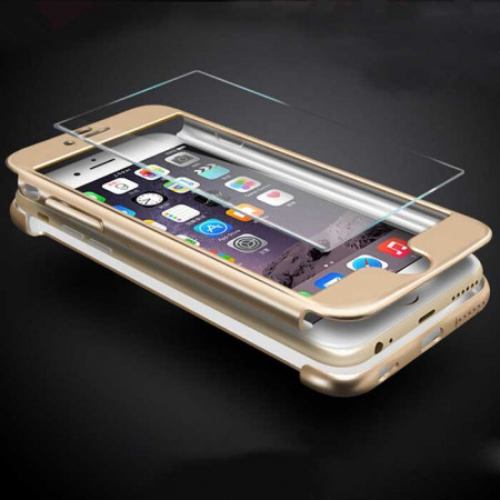 Husa Apple iPhone 8, FullBody Elegance Luxury Gold
