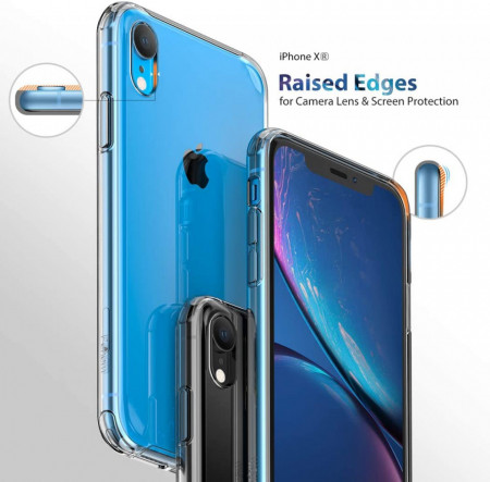 Husa Apple iPhone XR, Silicon TPU 2.0mm slim Transparenta