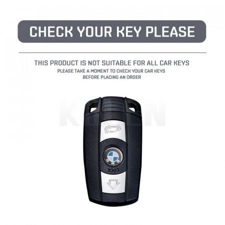 Husa de protectie premium pentru cheie auto compatibila cu BMW E60 E61 E70 E81 E87 E90 E91 E92 X1 X5 X3 1 3 5 6 Z4 - Img 8
