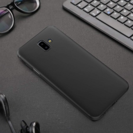 Husa pentru Samsung Galaxy J6 Plus, Perfect Fit , Silicon TPU Negru - Img 3