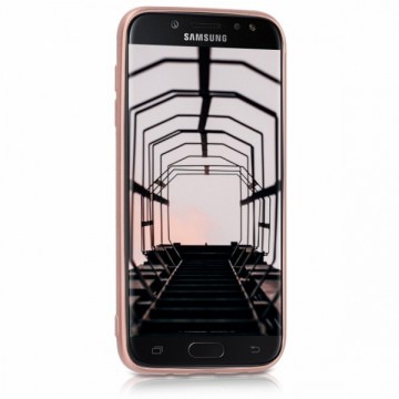 Husa Samsung Galaxy J5 2017, slim antisoc Rose-Gold - Img 2