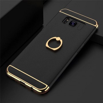 Husa Samsung Galaxy J7 2017, Elegance Luxury 3in1 Negru - Img 3