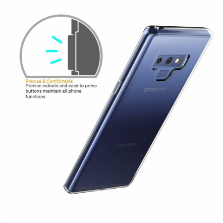 Husa Samsung Galaxy Note 9, Silicon TPU slim Transparenta - Img 5
