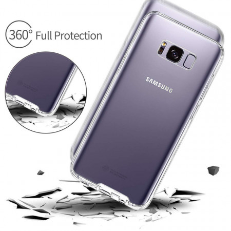 Husa Samsung Galaxy S8, FullBody ultra slim TPU , acoperire completa 360 grade - Img 4