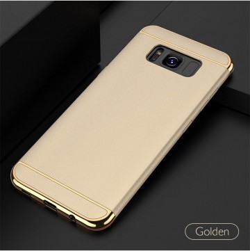 Husa Samsung Galaxy S8 Plus, Elegance Luxury 3in1 Auriu - Img 3
