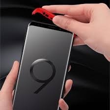 Husa Samsung Galaxy S9 Plus, Elegance Luxury, 360° 3in1 Negru-Rosu - Img 3