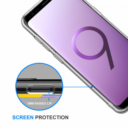 Husa Samsung Galaxy S9 Plus, TPU slim transparent - Img 4