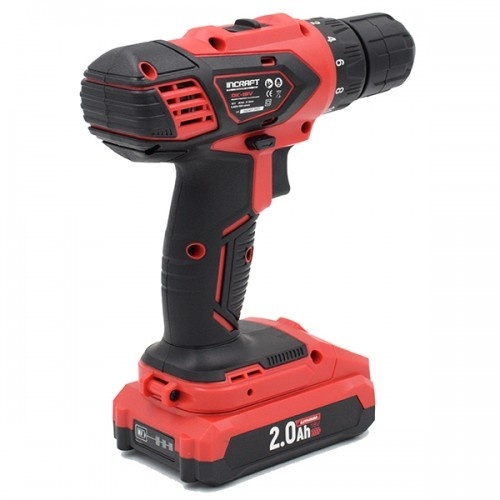 Mașină de înșurubat cu acumulator INCRAFT DK-18V - Cu 2 acumulatori inclusi - Img 4
