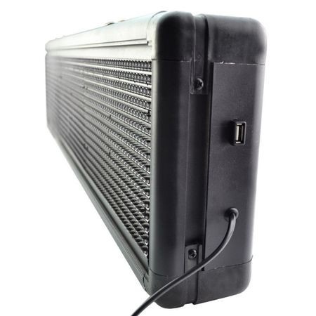 Panou Led de Exterior Programabil/Reclama Luminoasa 70x20 RGB cu WIFI - Img 3
