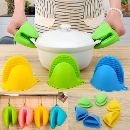 Set Manusi pentru gatit rezistente la caldura si antialunecare