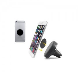 Suport auto magnetic de culoare neagra pentru telefoane mobile, prindere la ventilatie - Img 3