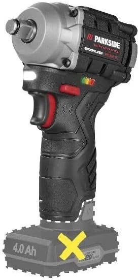 Cheie de impact pe acumulator PARKSIDE PERFORMANCE® 12V cu baterie si incarcator 20V-2Ah - Img 3