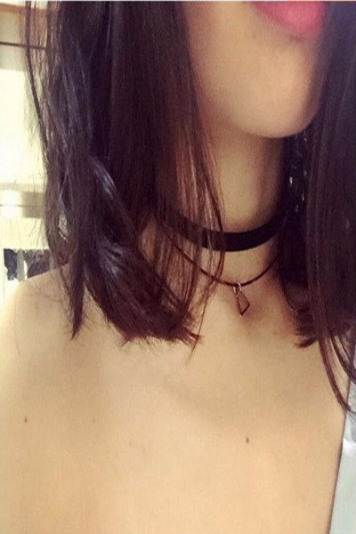 Choker Fashion Black pyramid - Colier elegant pentru gat