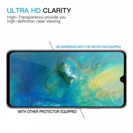 Folie de sticla Huawei P30 Lite, 9D FULL GLUE Negru - Img 2