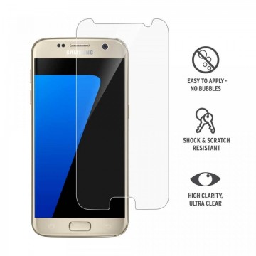Folie de sticla Samsung Galaxy S7 Edge, Clear Case Friendly - Img 2