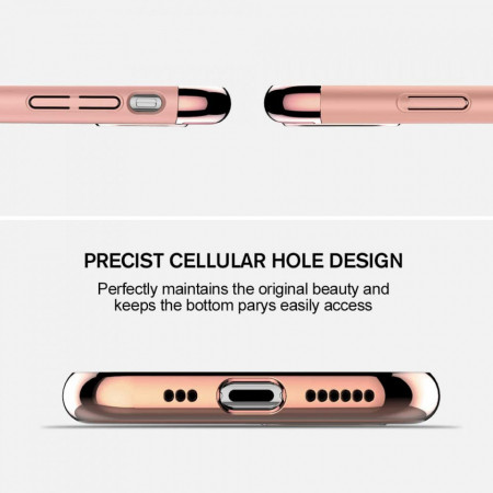 Husa Apple iPhone 11 PRO, Elegance Luxury 3in1 Rose-Gold - Img 2