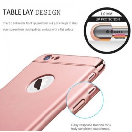Husa Apple iPhone 6 Plus/6S Plus, Elegance Luxury 3in1 Rose-Gold - Img 2