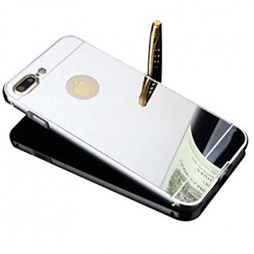 Husa Apple iPhone 7 Plus, Elegance Luxury tip oglinda Argintiu - Img 3
