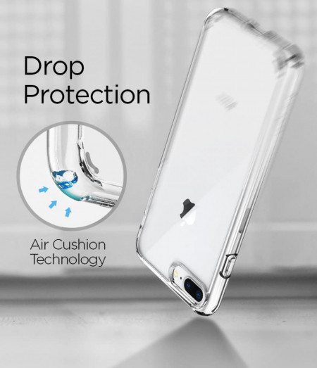 Husa Apple iPhone 7 Plus, Silicon TPU 2.0mm slim Transparenta