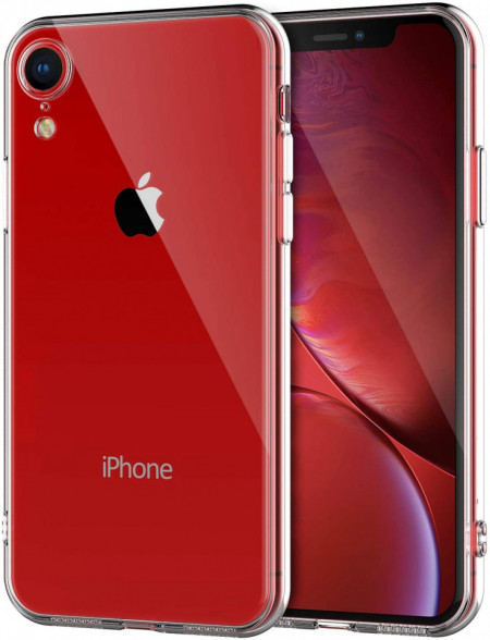 Husa Apple iPhone XR, Silicon TPU slim Transparenta - Img 3