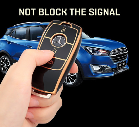 Husa de protectie premium pentru cheia auto Mercedes Benz Elegance Luxury este o alegere excelenta pentru orice proprietar de Mercedes Benz care doreste sa-si protejeze cheia auto pretioasa. Aceasta husa de protectie de inalta calitate este fabricata dint