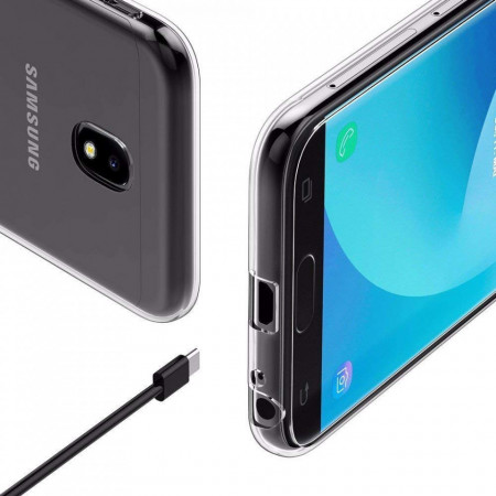 Husa Samsung Galaxy J3 2017, TPU slim transparent - Img 3