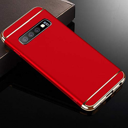 Husa Samsung Galaxy S10, Elegance Luxury 3in1 Rosu - Img 3