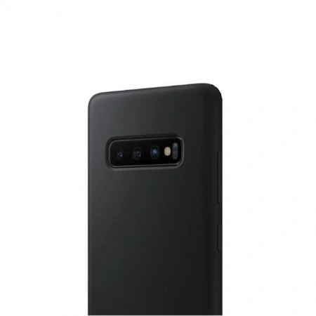 Husa Samsung Galaxy S10 Plus, Silicon antisoc, Negru - Img 3
