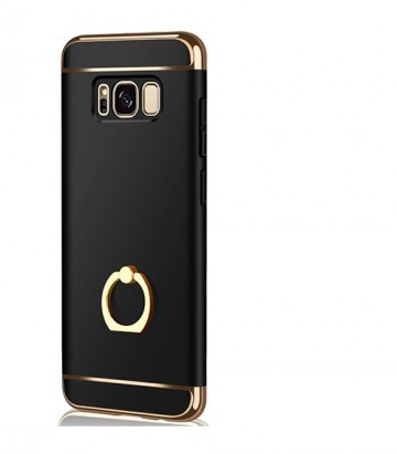 Husa Samsung Galaxy S8 Plus, Elegance Luxury 3in1 Ring Negru - Img 2