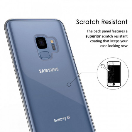 Husa Samsung Galaxy S9, FullBody 360º ultra slim TPU, acoperire fata spate - Img 3