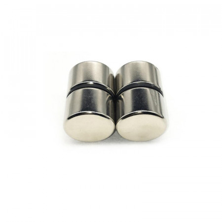 Magnet puternic neodim disc rotund 30x20mm cu suprafata nichelata - Img 4