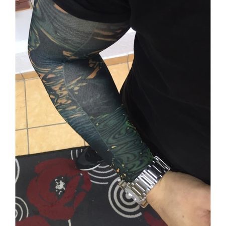 Maneca tatuata 3D Print - Imita un tatuaj real 100% - Body art tattoo maneca V2