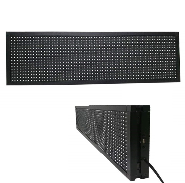 Panou Led de Exterior Programabil/Reclama Luminoasa 70x20 RGB cu WIFI - Img 4