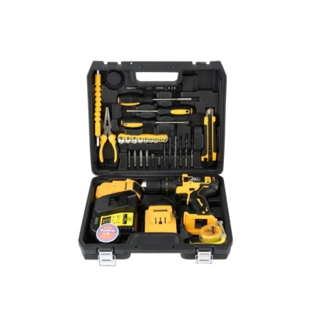 Trusa completa bormasina electrica fara fir, posibilitate de reglare a cuplului, 30 accesorii incluse - Img 2
