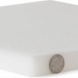 Burete dens pentru tapiterie, Poliuretan 50x50cm, grosime 2 cm, ideal pentru Aplicatii tapiterie, scaune, banchete, tablii de pat, saltele, Topper saltele, Articole de plaja si gradina, Ambalare, protectie transport si uz casnic