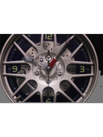 Ceas de Perete Sport Wheel – Design Unic în Forma de Roata pentru Pasionatii de Auto & Motorsport
