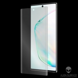 Folie Alien Surface HD, Samsung GALAXY NOTE 10 Plus fata, spate, laterale + Alien Fiber Cadou