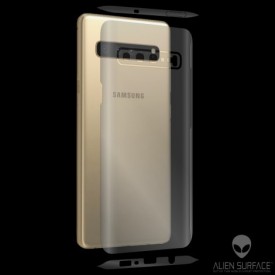 Folie Alien Surface HD, Samsung GALAXY S10 Plus fata, spate, laterale + Alien Fiber Cadou