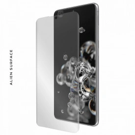 Folie Alien Surface HD, Samsung GALAXY S20 Ultra, protectie ecran + Alien Fiber Cadou