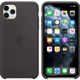 Husa Apple iPhone 11 PRO MAX , Silicon antisoc, Negru