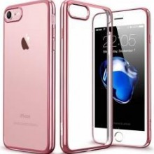 Husa Apple iPhone 7 Plus, Elegance Luxury placata Rose-Gold (ELECTROPLATING ROSE-GOLD)