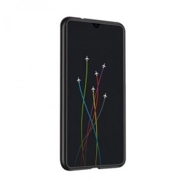 Husa Huawei MATE 20 Magnetica Black, Perfect Fit cu spate de sticla securizata premium - Img 3